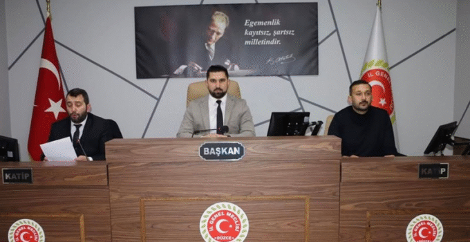 İL GENEL MECLİSİ MART AYI TOPLANTILARI BAŞLADI