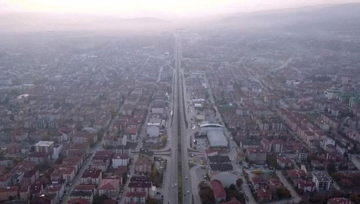 DÜZCE, KİRLİ HAVASIYLA TÜRKİYE’NİN ZİRVESİNDE