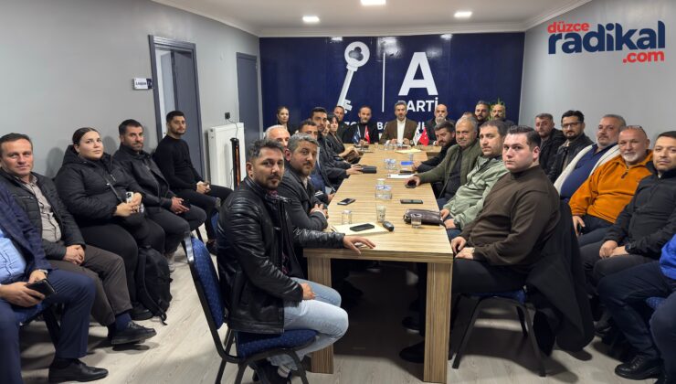 ANAHTAR PARTİ DÜZCE’DE SAHAYA İNDİ: TEŞKİLAT GÜÇLENİYOR, SİYASET HAREKETLENİYOR